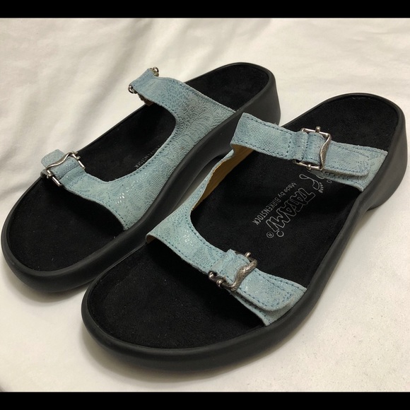 Birkenstock Shoes - Birkenstock Tatami Leather Strap Sandals
